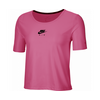 חולצת NIKE Dri-FIT קרופ טופ ורוד נשים, Color: ורוד, בחר מידה: S
