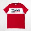 טישרט TOMMY HILFIGER הדפס אדום, Color: אדום, בחר מידה: L