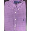 מכופתרת POLO RALPH LAUREN - classic fit משובץ סגול, Color: סגול, בחר מידה: M/15.5 (32/33)