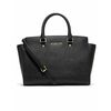 תיק עור Michael Kors מדגם Selma גדול לנשים, Color: שחור, size: One size