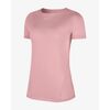 חולצת אימון לנשים Nike Pro-Mesh pink slim fit גזרה צמודה, Color: ורוד, בחר מידה: S