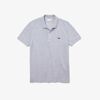 פולו Lacoste בגזרת slim fit בצבע אפור, מידה: S(3)