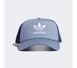 כובע ADIDAS לוגו כחול/אפור יוניסקס, Color: כחול, size: One size