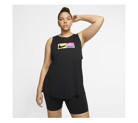 חולצת NIKE PLUS Dri-FIT שחור נשים, Color: שחור, בחר מידה: 2XL