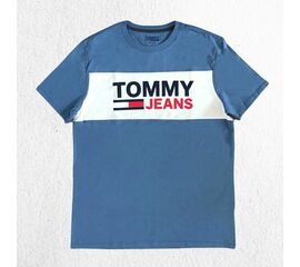 טישרט TOMMY HILFIGER תכלת, Color: כחול, בחר מידה: XS