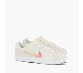 NIKE Court Royale Premium נשים ונוער, Color: לבן, בחר מידה: 36-US6