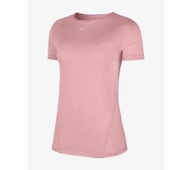 חולצת אימון לנשים Nike Pro-Mesh pink slim fit גזרה צמודה, Color: ורוד, בחר מידה: S