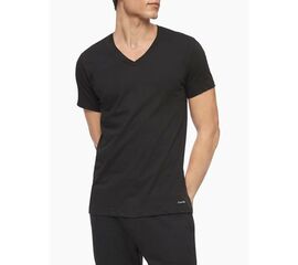 שלישיית חולצות calvin klein v בצבע שחור, Color: שחור, בחר מידה: S