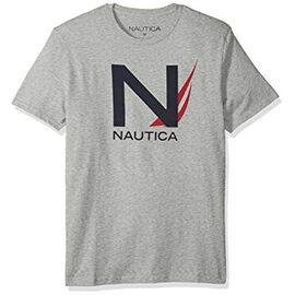 T-SHIRT for men Nautica, Color : gray, Choose a size: S