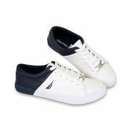סניקרס NAUTICA לבן כחול נשים, Color: לבן, בחר מידה: US10-40.5