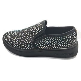 סניקרס MICHAEL KORS שחור ילדות, Color : black, נעליים נשים MK: US3.5-33.5