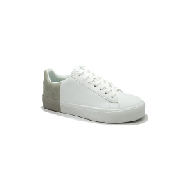 NAUTICA סניקרס לבן/אפור גברים, Color : white, נאוטיקה נעליים גברים: US7.5-41