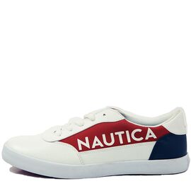 סניקרס NAUTICA לבן/אדום נשים, Color : white, נאוטיקה נעליים נשים: US9-41