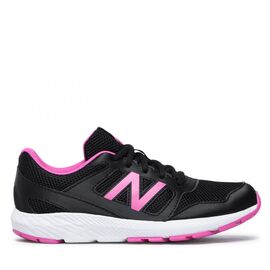 נעלי ריצה NEW BALANCE שחור ורוד בנות ונערות, Color : black, בחר מידה: US6-38.5