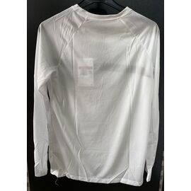 חולצה ארוכה Nike Dri-fit ילדים ונוער בצבע לבן, Color: לבן, בחר מידה: XL