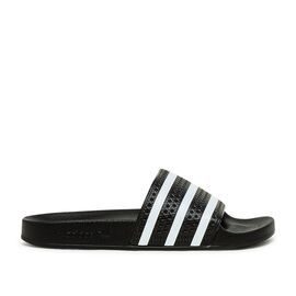 כפכפי סלייד פסים ADIDAS ADILETTE שחור גברים, Color : black, בחר מידה: US8-41 1/3