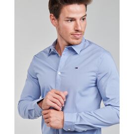 מכופתרת Tommy Hilfiger - slim fit ללא גיהוץ בצבע תכלת סיטונאות