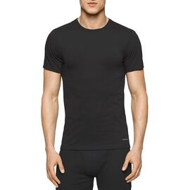 שלישיית חולצות slim fit calvin klein crew בצבע שחור, Color : black, Choose a size: M