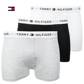 שלישיית בוקסרים לגבר Tommy hilfiger, Color : black, Choose a size: S