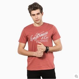 חולצה קצרה LEVI'S אדום גברים, Color : red, Choose a size: S