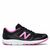 נעלי ריצה NEW BALANCE רחב שחור ורוד נערות\נשים, Color: שחור, בחר מידה: US6-38.5 נעלי ריצה NEW BALANCE רחב שחור ורוד נערות\נשים, Color: שחור, בחר מידה: US6-38.5