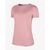 חולצת אימון לנשים Nike Pro-Mesh pink slim fit גזרה צמודה, Color: ורוד, בחר מידה: S