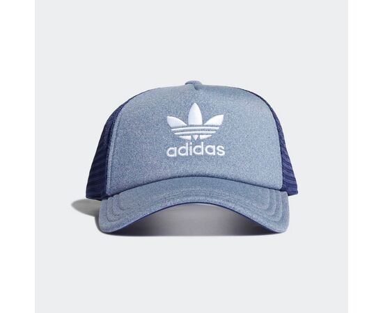 כובע ADIDAS לוגו כחול/אפור יוניסקס, Color : blue, size: מְקוֹרִי