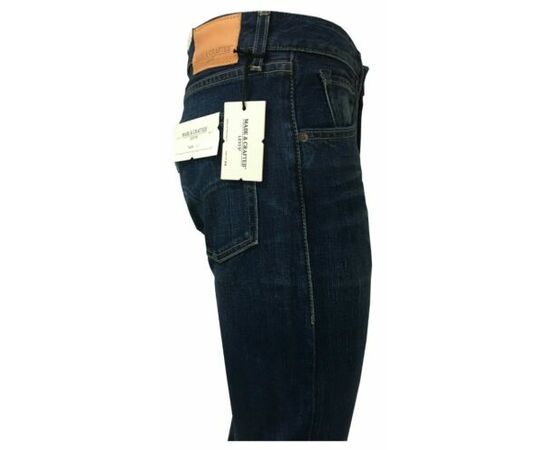 ג'ינס 05081 LEVIS גזרת slim fit כחול משופשף, Color: כחול, בחר מידה: W30/L32, 2 image ג'ינס 05081 LEVIS גזרת slim fit כחול משופשף, Color: כחול, בחר מידה: W30/L32, 2 image