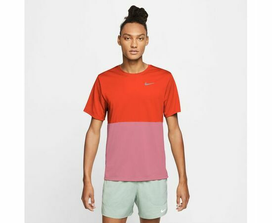 חולצת ריצה NIKE Dri-FIT כתום/ורוד גברים, Color: כתום, בחר מידה: L