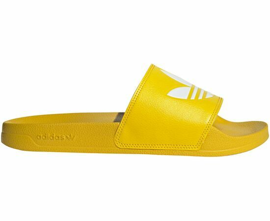 כפכפי סלייד לוגו ADIDAS ADILETTE צהוב גברים, Color:  צהוב, בחר מידה: US11-45 1/3