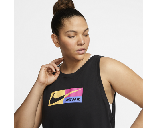 חולצת NIKE PLUS Dri-FIT שחור נשים, Color: שחור, בחר מידה: 2XL, 4 image