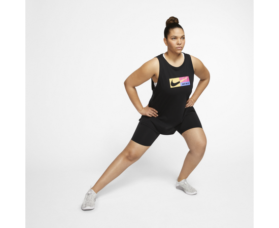 חולצת NIKE PLUS Dri-FIT שחור נשים, Color: שחור, בחר מידה: 2XL, 2 image