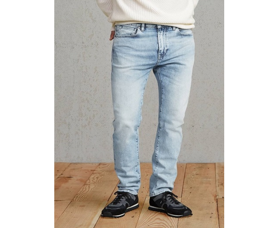 ג'ינס 05081-269 Levi's בגזרת slim fit תכלת משופשף, בחר מידה: W28/L32