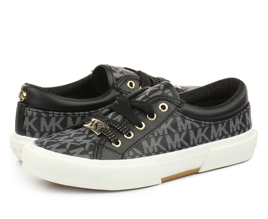 סניקרס MICHAEL KORS  הדפס לוגו ילדות, Color: שחור, בחר מידה: US11-29, 6 image