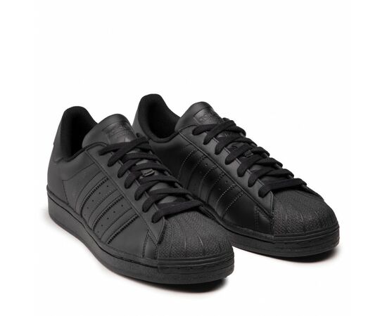 נעלי ADIDAS SUPERSTAR שחור, Color: שחור, בחר מידה: US8-41 1/3, 5 image
