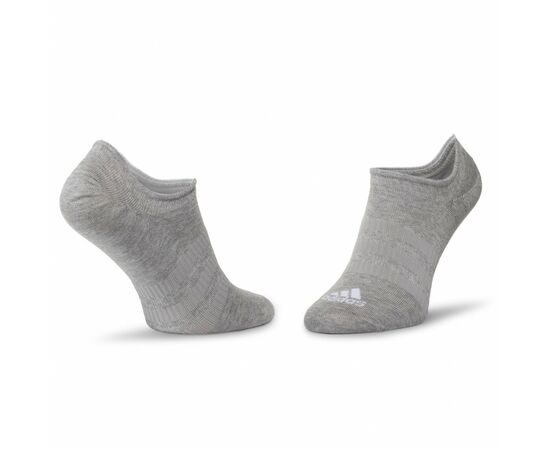 מארז שלושה זוגות גרביים קצרות adidas יוניסקס, Color: אפור, בחר מידה: M, 3 image
