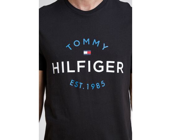 טישרט TOMMY HILFIGER הדפס שחור, Color: שחור, בחר מידה: S, 2 image