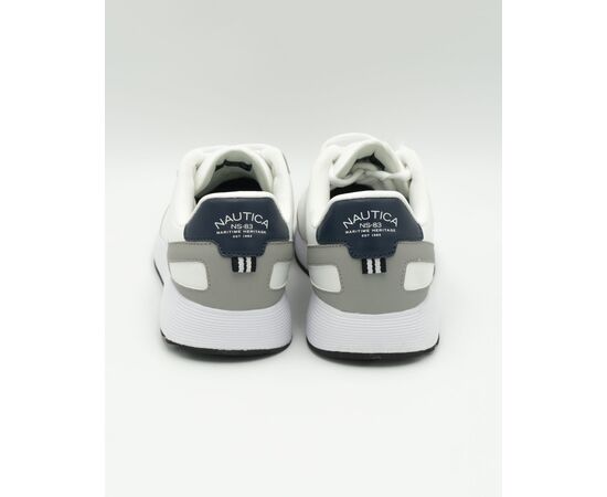 סניקרס NAUTICA לבן/אפור גברים, Color: לבן, בחר מידה: US7-40, 3 image