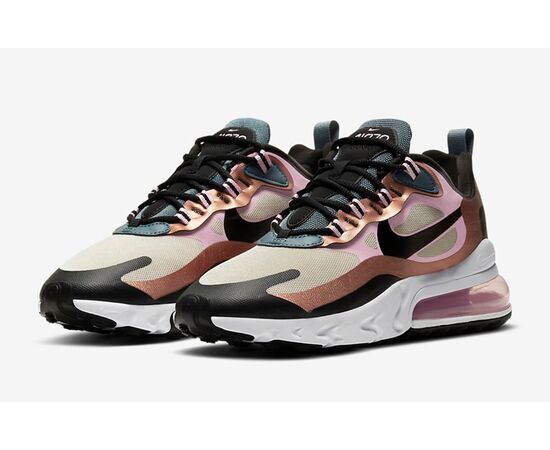 נעלי ספורט NIKE AIR MAX 270 REACT חום נשים, Color: חום, בחר מידה: US5.5-36, 2 image