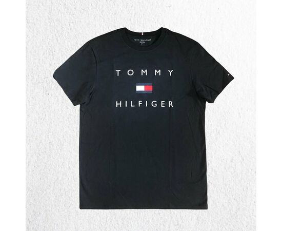 טישרט TOMMY HILFIGER שחור, Color : black, Choose a size: L