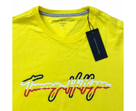 טישרט TOMMY HILFIGER הדפס צהוב, Color:  צהוב, בחר מידה: M, 3 image