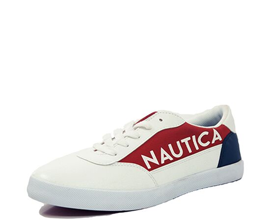 סניקרס NAUTICA לבן/אדום נשים, Color: לבן, בחר מידה: US9-39.5, 2 image