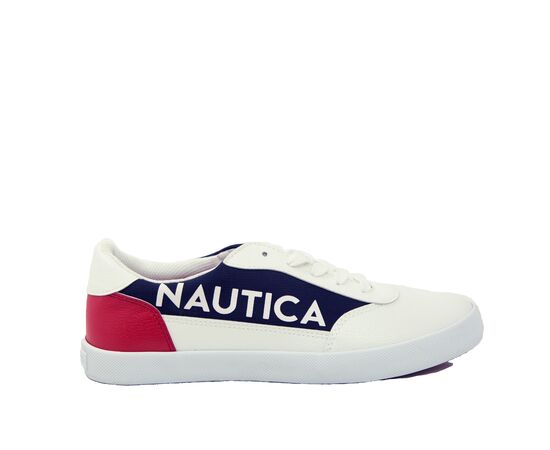 סניקרס NAUTICA לבן/כחול נשים, Color : white, נאוטיקה נעליים נשים: US10-42