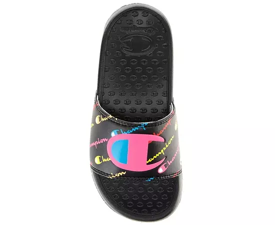 כפכפי סלייד CHAMPION שחור נוער, Color: שחור, בחר מידה: US4-36, 4 image כפכפי סלייד CHAMPION שחור נוער, Color: שחור, בחר מידה: US4-36, 4 image