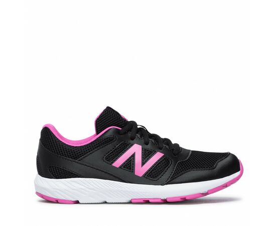 נעלי ריצה NEW BALANCE שחור ורוד בנות ונערות, Color : black, בחר מידה: US6-38.5