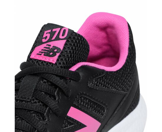 נעלי ריצה NEW BALANCE רחב שחור ורוד נערות\נשים, Color: שחור, בחר מידה: US6-38.5, 5 image נעלי ריצה NEW BALANCE רחב שחור ורוד נערות\נשים, Color: שחור, בחר מידה: US6-38.5, 5 image