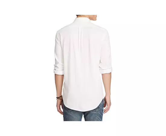 מכופתרת POLO RALPH LAUREN - knit oxford לבן סרוג, Color: לבן, בחר מידה: 3XL, 2 image