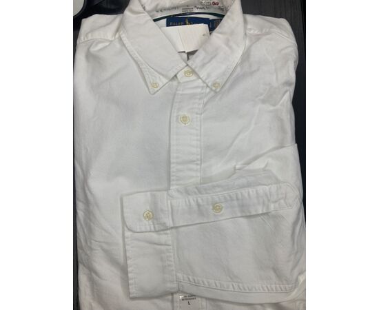 מכופתרת POLO RALPH LAUREN - classic fit לבן, Color: לבן, בחר מידה: L, 3 image מכופתרת POLO RALPH LAUREN - classic fit לבן, Color: לבן, בחר מידה: L, 3 image
