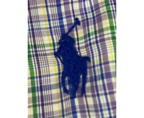 מכופתרת POLO RALPH LAUREN - classic fit משובץ סגול ירוק, Color: סגול, בחר מידה: M/15.5 (34/35), 2 image מכופתרת POLO RALPH LAUREN - classic fit משובץ סגול ירוק, Color: סגול, בחר מידה: M/15.5 (34/35), 2 image