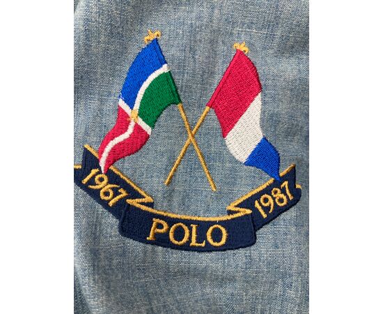 מכופתרת POLO RALPH LAUREN - classic fit ג׳ינס, Color: כחול, בחר מידה: S, 2 image מכופתרת POLO RALPH LAUREN - classic fit ג׳ינס, Color: כחול, בחר מידה: S, 2 image
